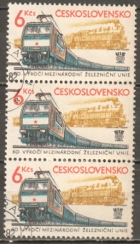 2530 - Dreierstreife - senkrecht ● - 1982